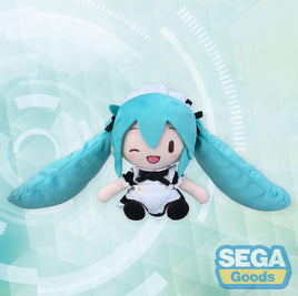 Fuwa Petit -Hatsune Miku: Project DIVA Arcade Future Tone- Mini Plush -Hatsune Miku- Maid Ver. (EX)