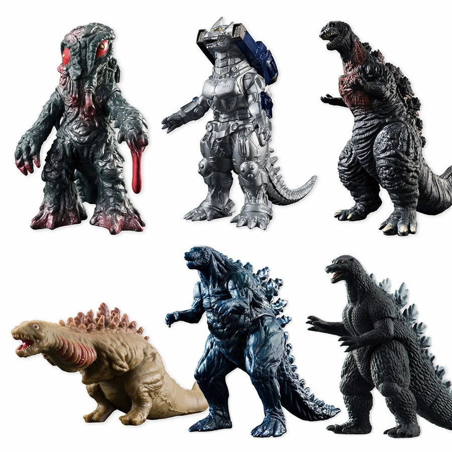 Godzilla Figure Collection Box Godzilla Soft Vinyl Mini Figure Collection