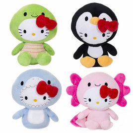 HELLO KITTY - 9 INCH 4 ASST. SEALIFE ANIMALS-Set of 4