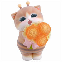 Hachinyan "Mofusand", Rowtashii Noise Mofamofy Flocked Mini Figure
