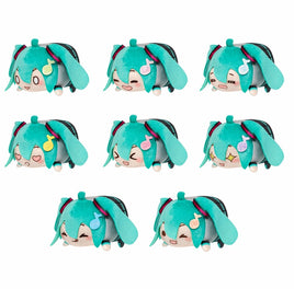 Hatsune Miku - Music Lying-Down Chibi Plush Blind Box Asst- Vol.1-8pcs PDQ