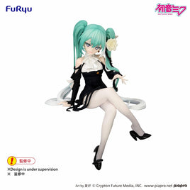 Hatsune Miku - Noodle Stopper Figure -Flower Fairy White Rose