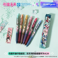 Hatsune Miku Retractable Black Gel Pen Blind Box Asst-24pcs PDQ