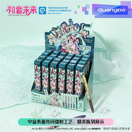 Hatsune Miku Retractable Black Gel Pen Blind Box Asst-24pcs PDQ