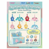 Hatsune Miku &amp; Vocaloids with Poncho Mini Plush Keychain Blind Box Asst-6pcs PDQ