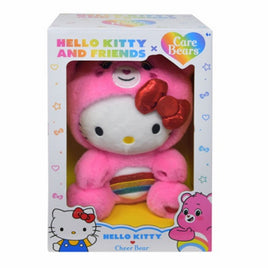 Hello Kitty x Care Bear Pink 12" Plush in Window Display Box