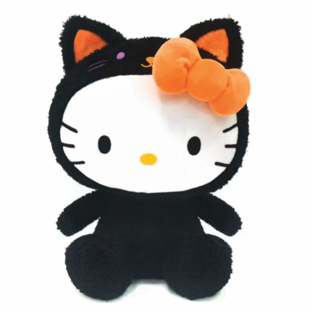 Hello Kitty 9" Halloween Black Cat Plush
