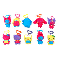 Hello Kitty & Friends Blacklight Plush Clip On Blind Bag Asst-30pcs PDQ