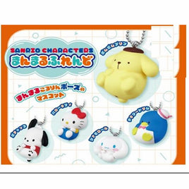 Hello Kitty & Friends MANMARU FRIEND DANGLER in a Blind Bag Asst-24pcs PDQ