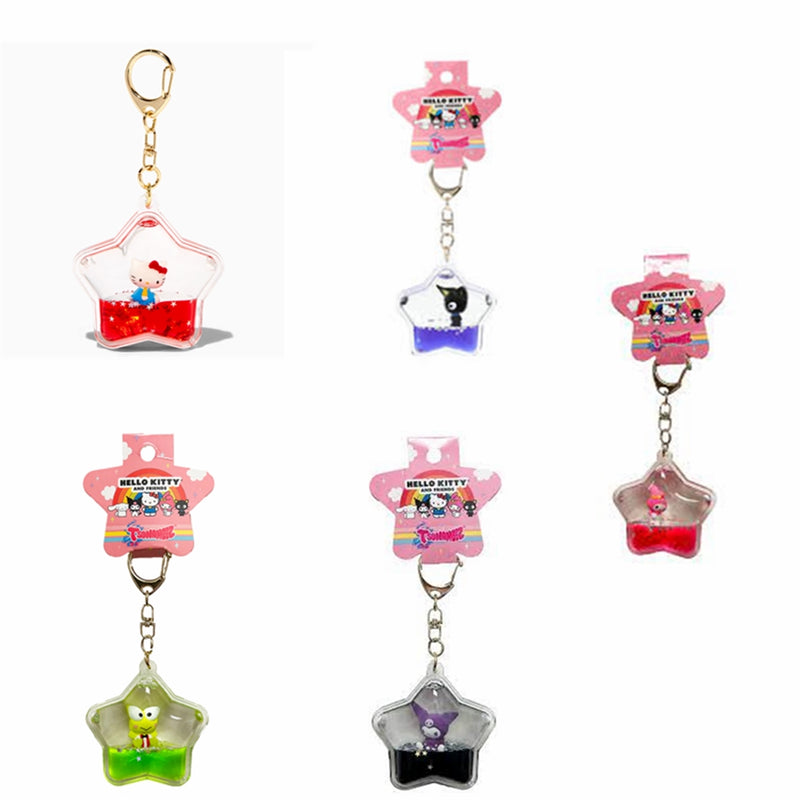 Hello Kitty & Friends Tsunameez Water Figural Keychain AsstSet of 24p