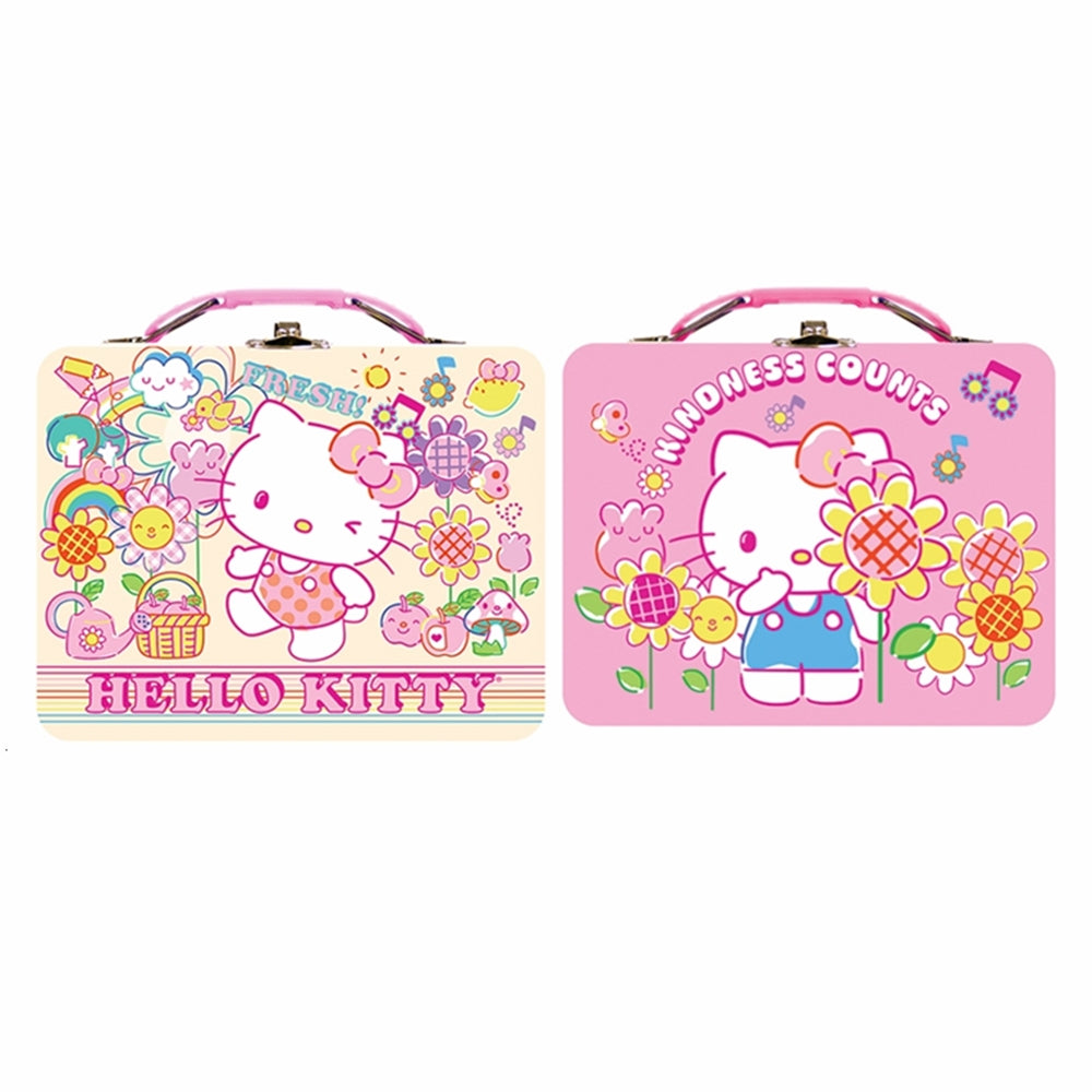 Hello Kitty Spring Theme Large Carry All Tin-Set of 2| CASA MANGA
