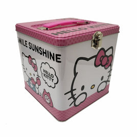 Hello Kitty Stacking Cube Carry All Tin with Handle