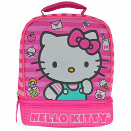 Hello Kitty Yummy+Stripe Drop Bottom Lunch Bag