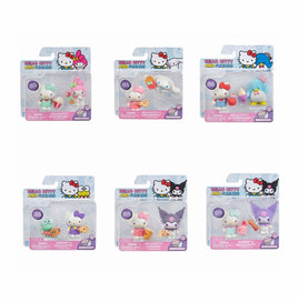 Hello Kitty and Friends 2 Inch Figure 2 Pack Blister Asst set of 6