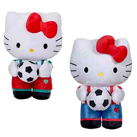 Hello Kitty 17.5 Inch in USA & Mexico Soccer Jersey Plush Set-Set of 2