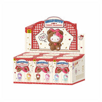 Hello Kitty Teddy Bear Pajamas Series Plush Pendant Blind Box -6pcs PDQ