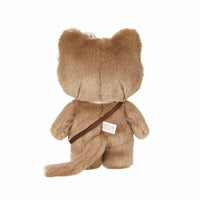 Hello Kitty x Monchhichi :H.K. in Monchhichi Dress with Gingham Checkered Bib & Crossbody Bag Plush Doll