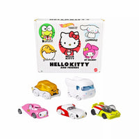 Hot Wheels Sanrio Hello Kitty and Friends Character Cars 5-Pack Set