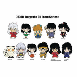 Inuyasha 3D Foam Keyring Blind Bag Asst-24pcs PDQ