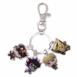 JOJO - GROUP SD METAL CHARMS KEYCHAIN
