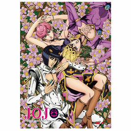 JOJO S4 - GROUP FLOWER WALL SCROLL