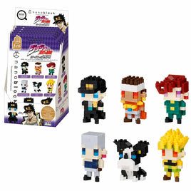 JOJO’s Bizarre Adventure Nanoblock Mininano Series Blind Box Asst-Set of 6(Box)