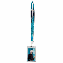 JUJUTSU KAISEN S2 - SATORU GOJO WITH NAME ART LANYARD w/ ID HOLDER