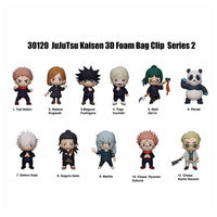 Jujutsu Kaisen 3D Foam Figural Keyring Blind Bag Asst- Series 2-24pcs PDQ