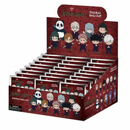 Jujutsu Kaisen 3D Foam Figural Keyring Blind Bag Asst- Series 2-24pcs PDQ
