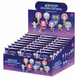 KPop Demon Hunter 3D Foam Bag Clip-Series 1- Blind Bag Asst-24pcs PDQ