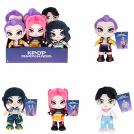 KPop Demon Hunters 8 Inch Plush Asst-6pcs PDQ