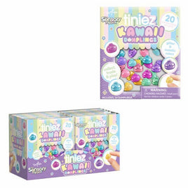 Kawaii 20pk Metallic & Glitter Tiniez  Miniature Figure Dumplings in a Bag Asst-12pcs PDQ