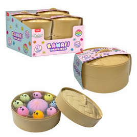Kawaii Giant 9pk Squishy Dumpling Set Asst-Set of 8