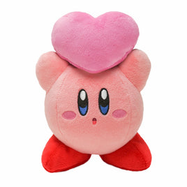Kirby 5" Heart Plush -Sanei