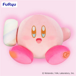 Kirby Mashumarumu Twist Marshmallow BIG Plush-Japan Version