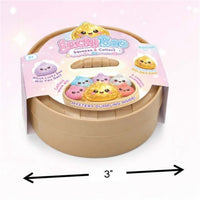 Lucky Bao Mini Mystery Squishy Dumplings in Plastic Steamer Pot Asst-12pcs PDQ