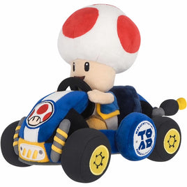 Mario Kart World Toad 9 Inch Plush-Sanei