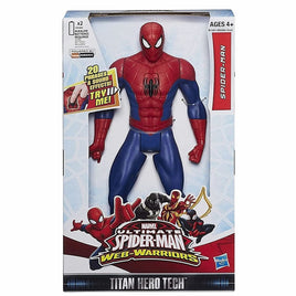 Marvel Ultimate Spider-Man Web Warriors Titan Hero Spider-Man 12-Inch Figure with Sound