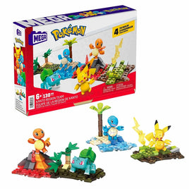 MEGA Pokémon Building Toys Set Kanto Region Team