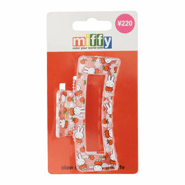 Miffy Hair Claw Clips -Orange