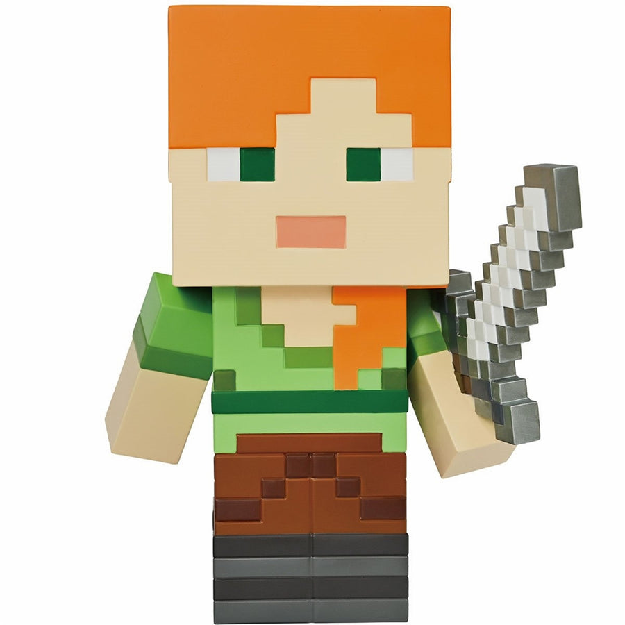 Minecraft Alex with Sword Figural Coin Bank| CASA MANGA