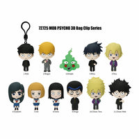 Mob Psycho 100 3D Foam Keyring Blind Bag Asst-Series 1-24pcs PDQ