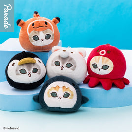 Mofusand Marine Life Face Plush Blind Box Asst-6pcs PDQ
