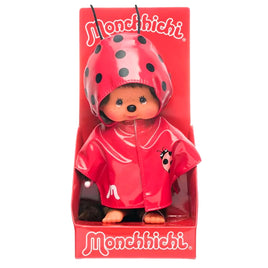 Monchhichi Boy in a Ladybug Raincoat Plush Doll