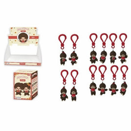 Monchhichi Exclusive Flocked Jumbo Figural Hanger Asst-9pcs PDQ