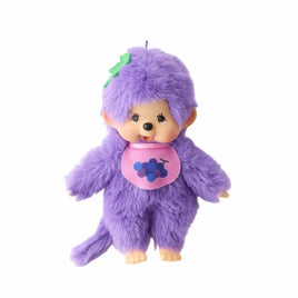 Monchhichi Fruit Color Small Vinyl Plush-Grape Purple