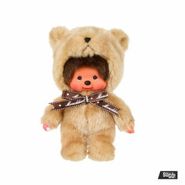 Monchhichi in Teddy Bear Costume Plush Doll