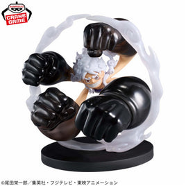 Monkey D. Luffy Gear 5 Gum-Gum White Gatling Ver. One Piece World Collectable Figure-Japan Version