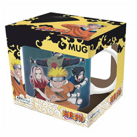 NARUTO - Mug - 320 ml - Team 7 vs Haku/Zabuza