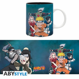 NARUTO - Mug - 320 ml - Team 7 vs Haku/Zabuza
